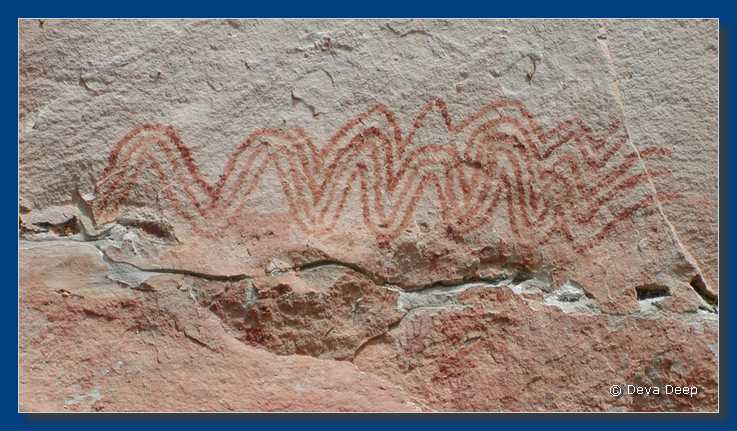 Pha Taem Cliff prehistoric art 20031218-10